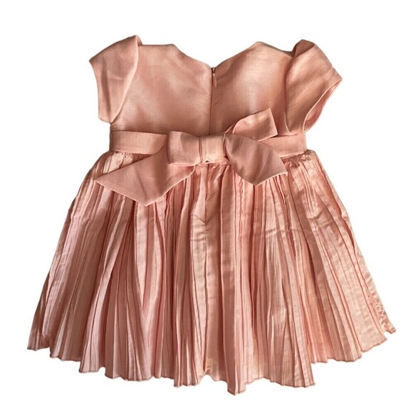 AMERICAN Princess Pink Formal Party Dress Size 9 Months - Picture 3 of 4
